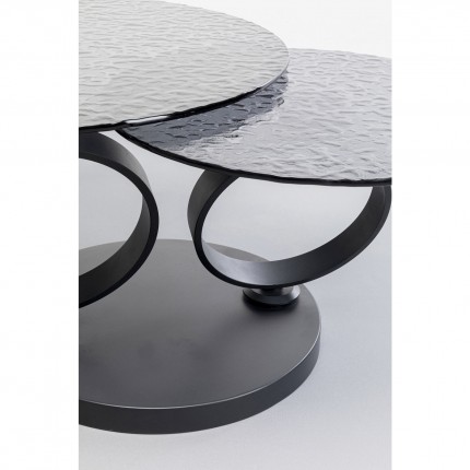 Coffee Table Beverly Bubble black Kare Design