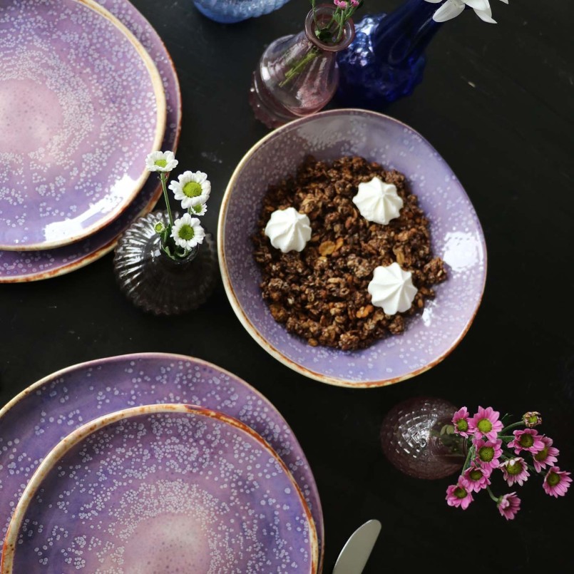 Paarse soepborden - Shirley - Kare Design