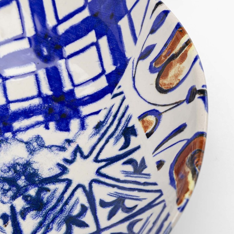Blauwe en witte soepborden - Fresco - Kare Design