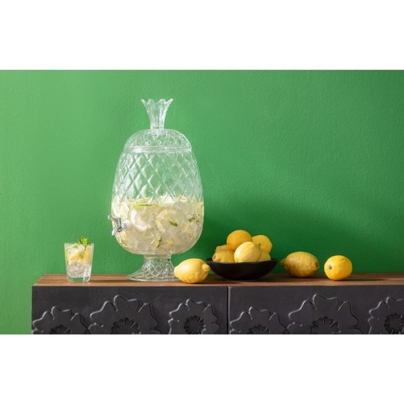 Distributeur de boisson en forme d'ananas transparent - Kare Design