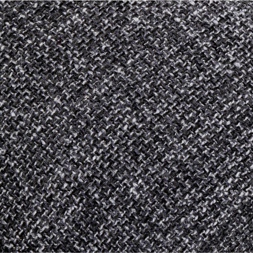 Echantillon tissu Peppo melange noir 10x10cm