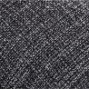 Echantillon tissu Peppo melange noir 10x10cm