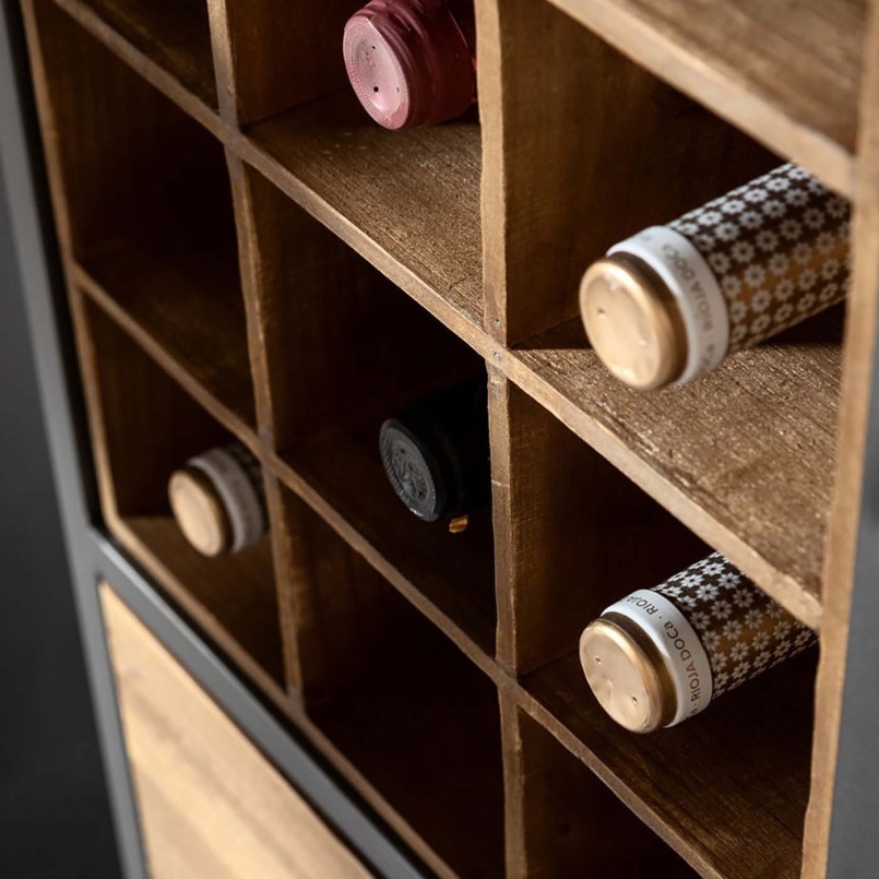 Étagère de bar industrielle - Vinoteca - Kare Design