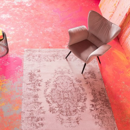 Carpet Kelim Ornament pink 240x170cm Kare Design