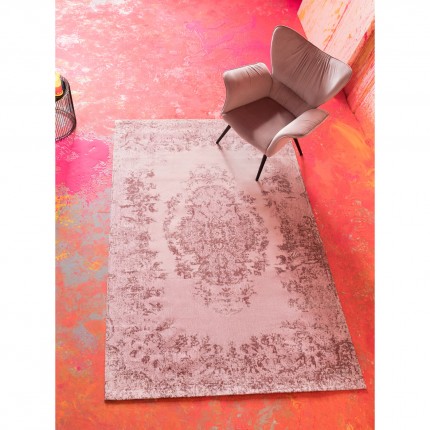 Carpet Kelim Ornament pink 240x170cm Kare Design