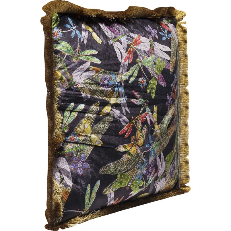 Dragonfly cushion black - Tropical Garden - Kare Design