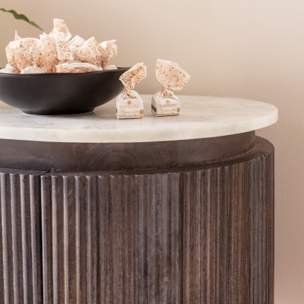 Soepborden Organic Ø22cm zwart (4/Set) Kare Design