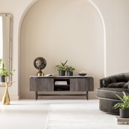 Bijzettafel Spacey Ø36cm goud Kare Design