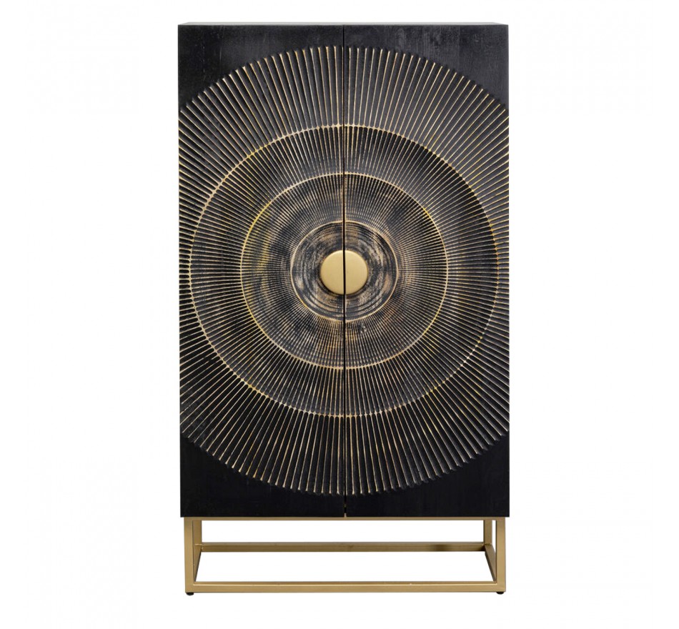 Wardrobe Madeira black Kare Design