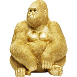 Vergulde gorillaversiering - Kare Design - Kare Design