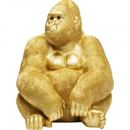 Decoratie Monkey Gorilla Side XL Gouden Kare Design