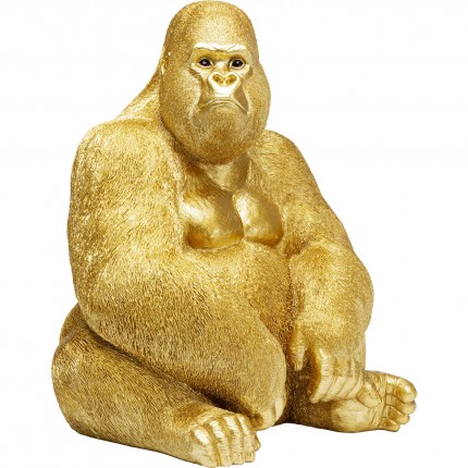 Deco Monkey Gorilla Side XL Gold Kare Design