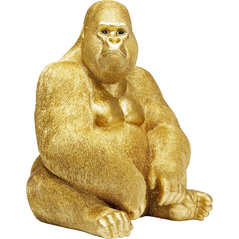 Vergulde gorillaversiering - Kare Design - Kare Design