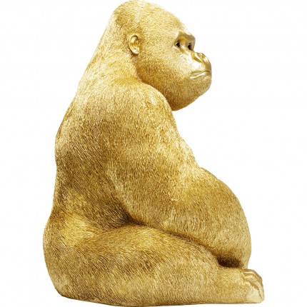 Deco Monkey Gorilla Side XL Gold Kare Design