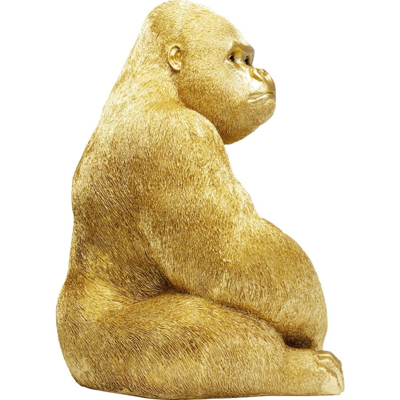 Vergulde gorillaversiering - Kare Design - Kare Design