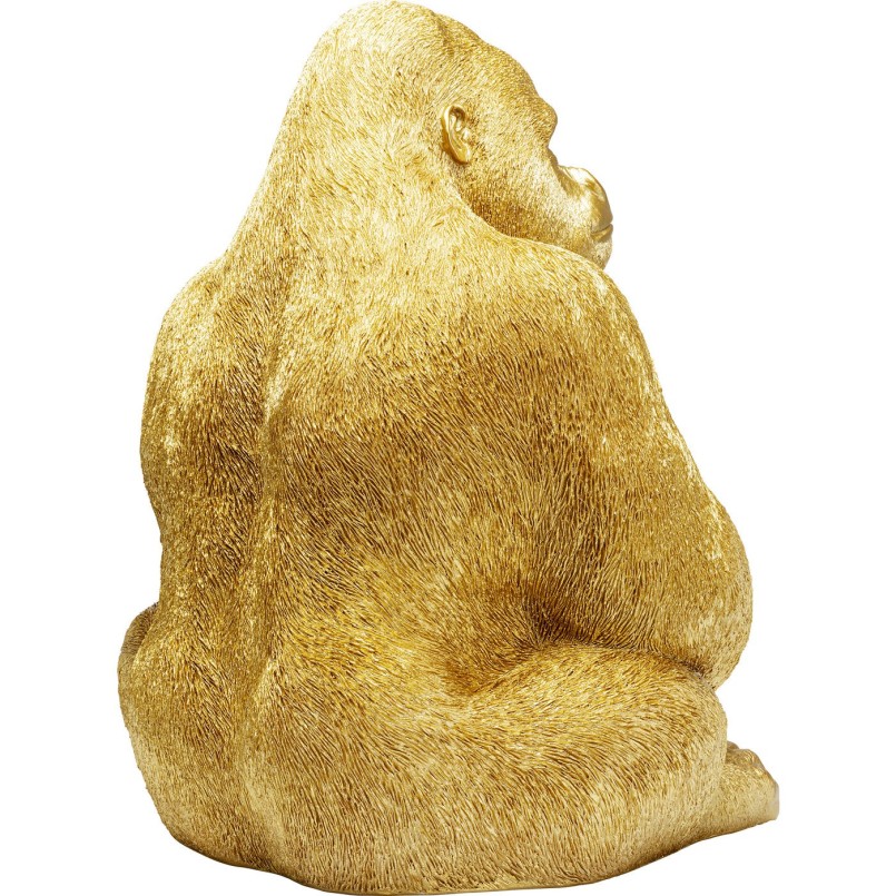 Vergulde gorillaversiering - Kare Design - Kare Design