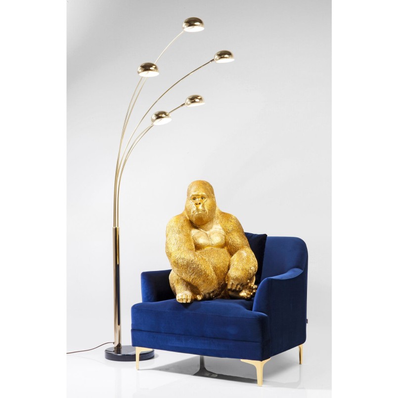 Vergulde gorillaversiering - Kare Design - Kare Design