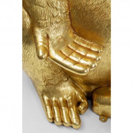 Deco Gorille XXL 180cm Gold Kare Design