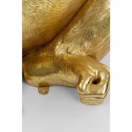 Decoratie Gorille XXL 180cm Gouden Kare Design