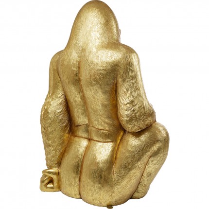 Deco Gorille XXL 180cm Gold Kare Design
