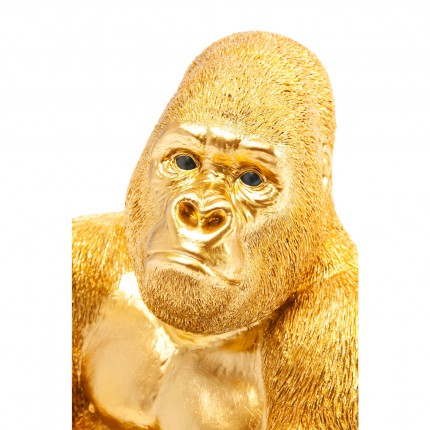Decoratie Monkey Gorilla Side 39cm Gouden Kare Design