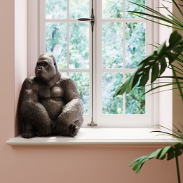 Gorilla XL black decoration - Kare Design