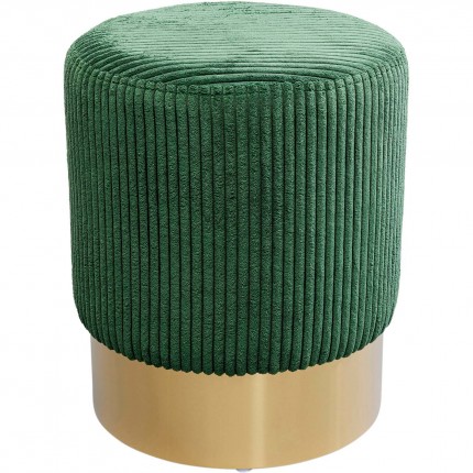 Stool Cherry Cord green and brass Kare Design