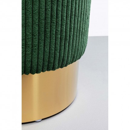 Stool Cherry Cord green and brass Kare Design