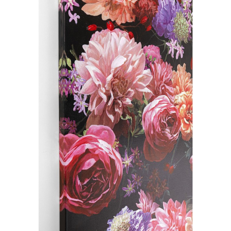 Tableau bouquet de fleurs roses - Touched - Kare Design