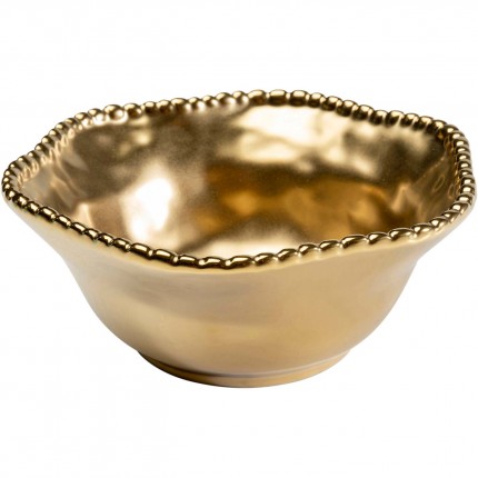 Kommen Bell goud Ø16cm (6/Set) Kare Design
