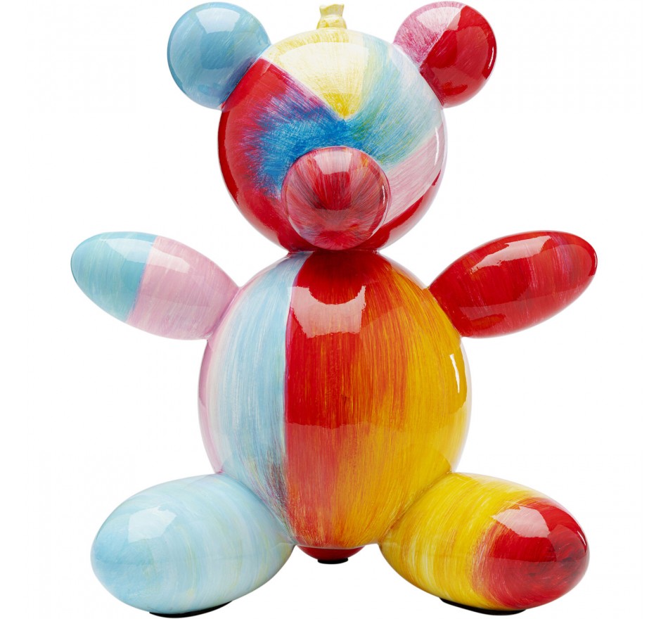 Deco rainbow bear 36cm Kare Design