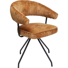 Chaise pivotante Arabella Orange