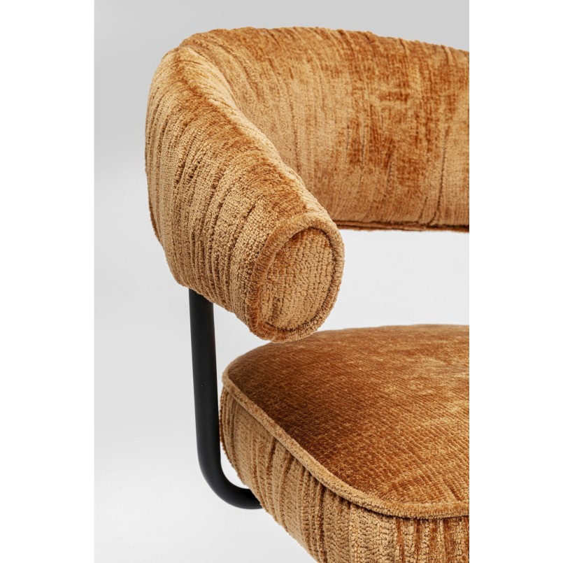 Chaise pivotante Arabella Orange