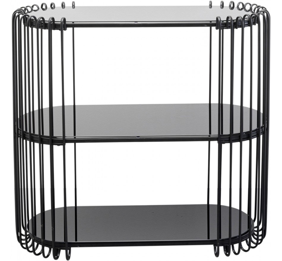 Console Wire 81x37cm zwart Kare Design