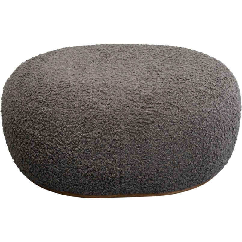 Bench Pebble Boucle Grey 81cm