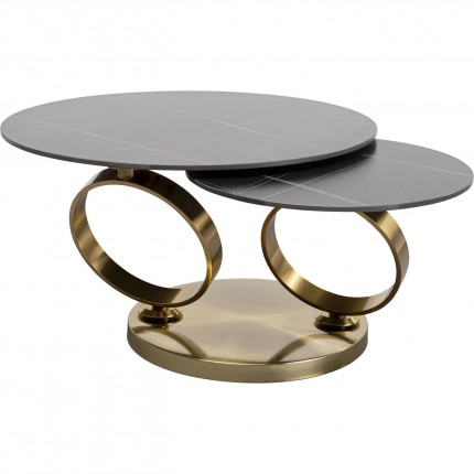 Coffee Table Beverly gold Kare Design
