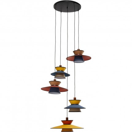 Hanglamp Riva 5 Kare Design