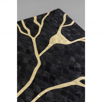 Carpet Fulmine black 240x170cm Kare Design