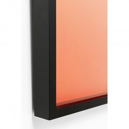 Schilderij 3D oranje buste 50x60cm vrouw Kare Design