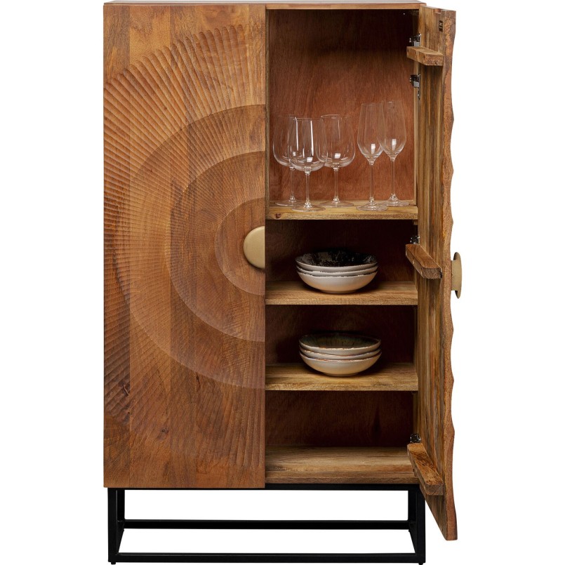 Gesneden houten kledingkast - Madeira - Kare Design