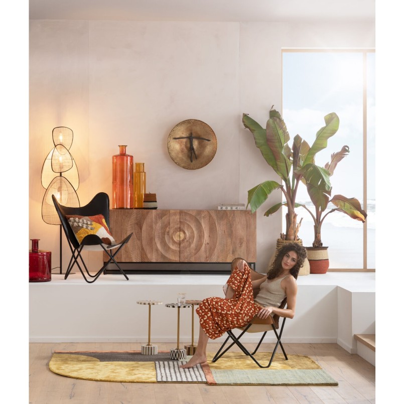 Gesneden houten buffetkast - Madeira - Kare Design