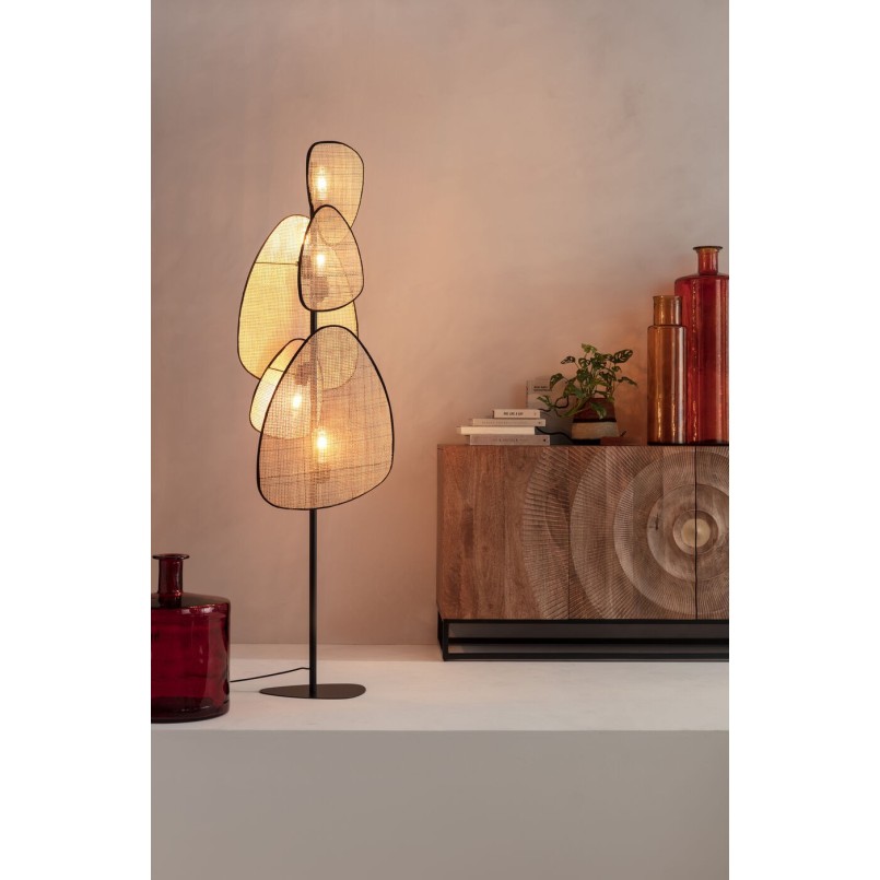 Gesneden houten buffetkast - Madeira - Kare Design