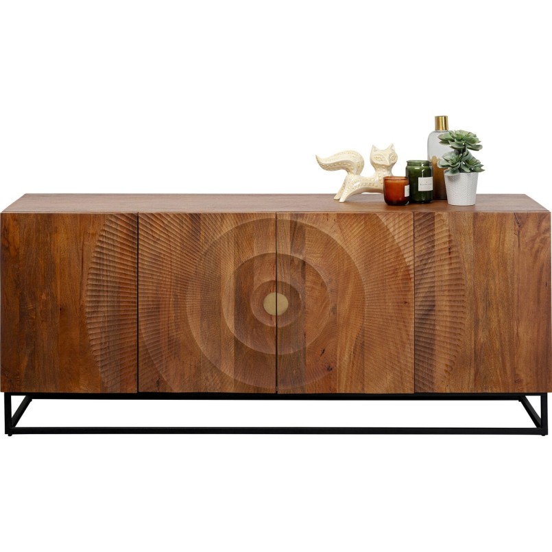 Gesneden houten buffetkast - Madeira - Kare Design