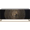 Buffet en bois noir sculpté - Madeira - Kare Design