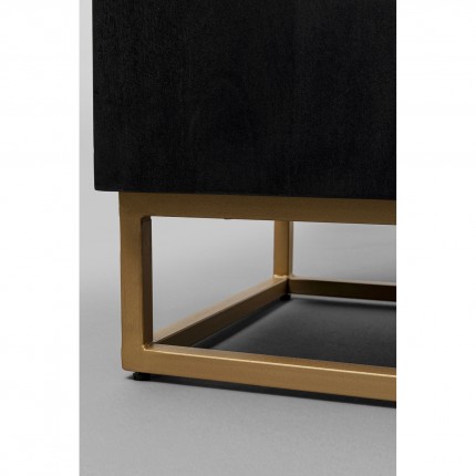 Dressoir Madeira 4 deuren zwart Kare Design