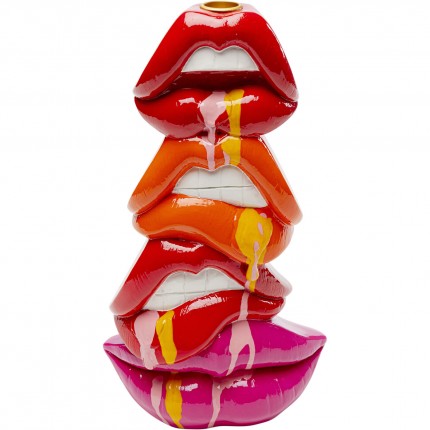 Candler Holder lips 30cm Kare Design