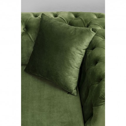 Hoekbank Bellissima links fluweel groen Kare Design