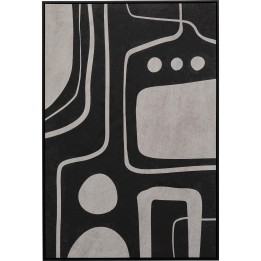 Tableau sur toîle Artistic Blacky 70x110cm