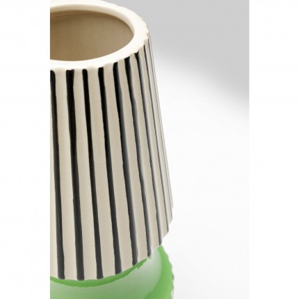 Vase Calabria green 26cm Kare Design