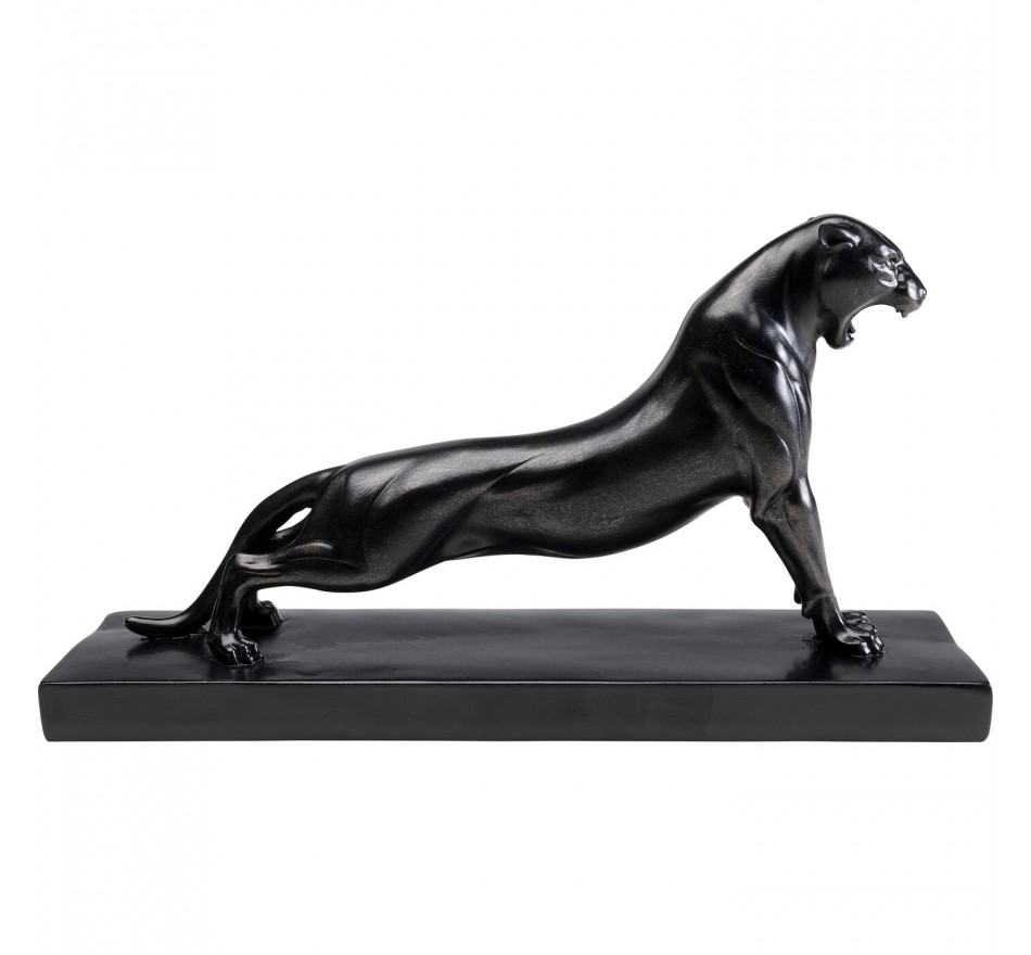 Deco roaring black panther Design